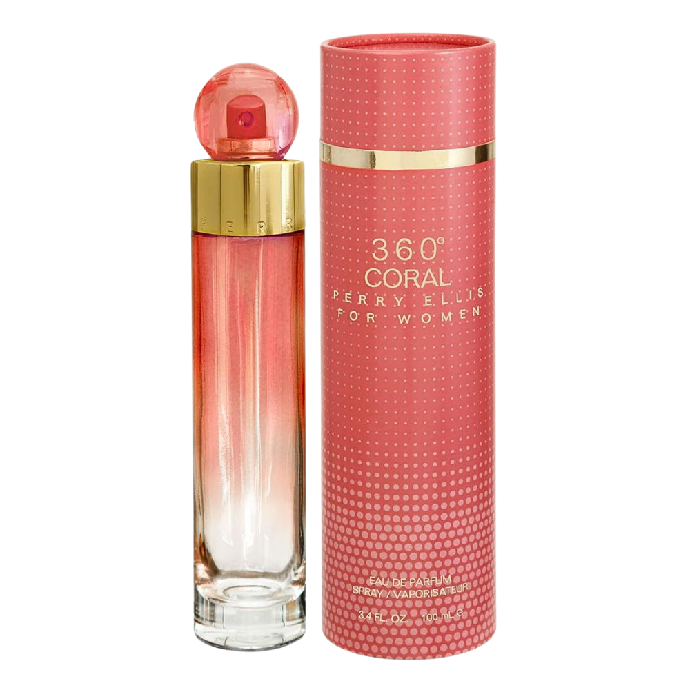 PERRY ELLIS 360 CORAL FOR WOMEN EDP 100ML (M)