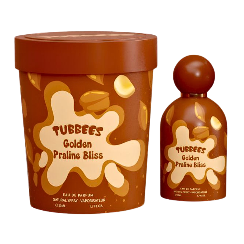 GRANDEUR TUBBEES GOLDEN PRALINE BLISS EDP 50ML (M) (DUPE ZARA CASHMERE MUSK EDP)