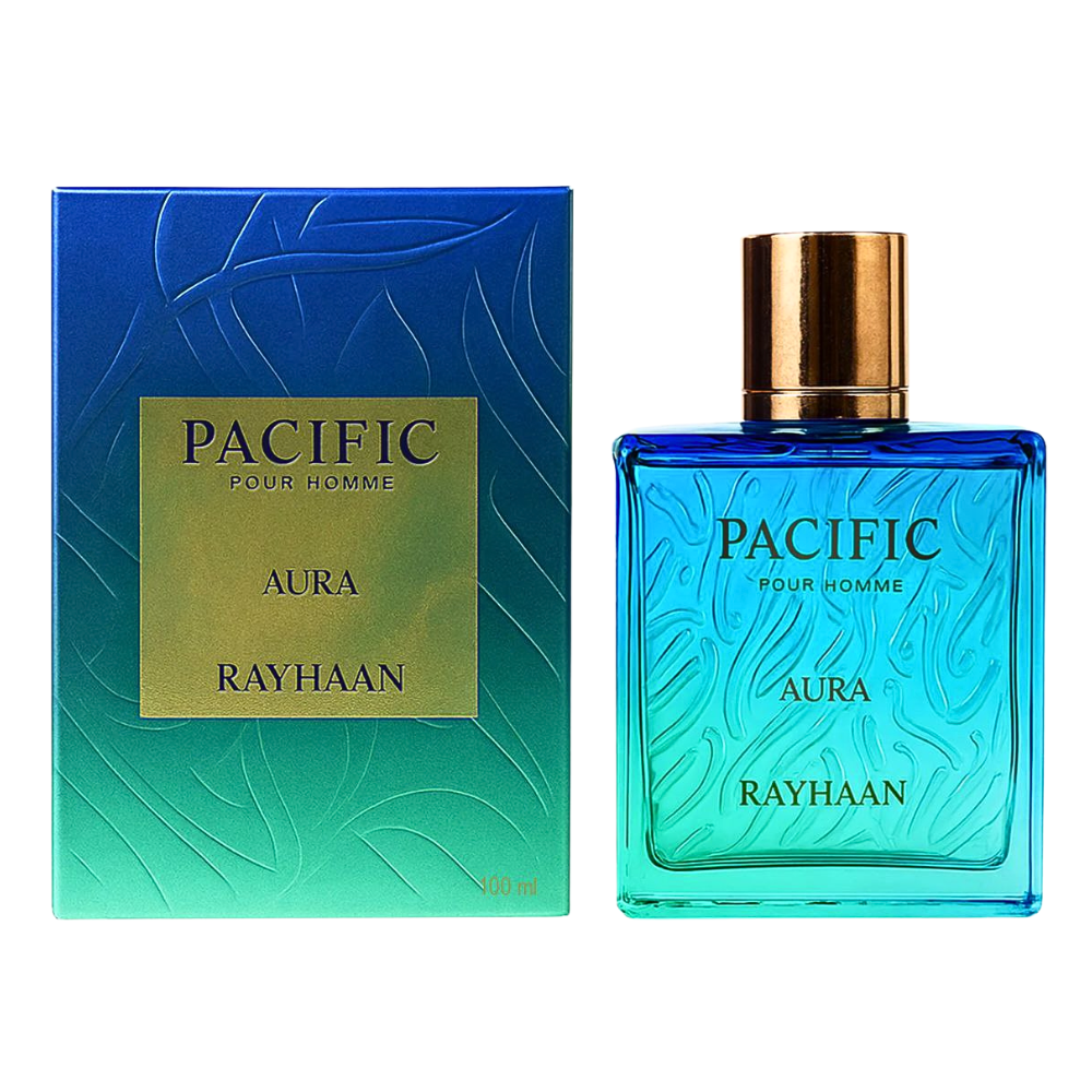 RAYHAAN PACIFIC AURA POUR HOMME EDP 100ML (U) (DUPE LOUIS VUITTON PACIFIC CHILL EDP)
