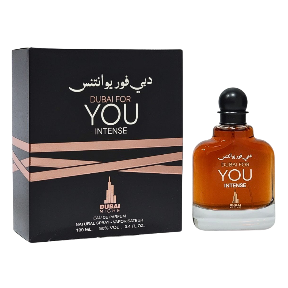 DUBAI NICHE DUBAI FOR YOU INTENSE EDP 100ML (H) (DUPE GIORGIO ARMANI EMPORIO ARMANI STRONGER WITH YOU INTENSELY EDP)