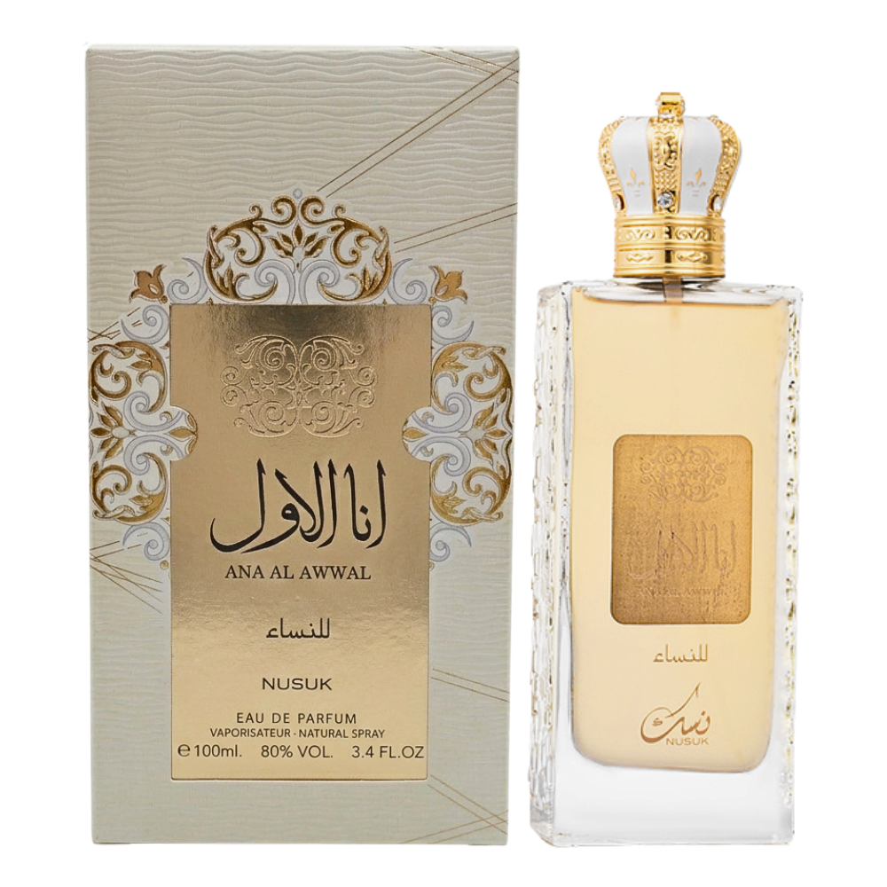 NUSUK ANA AL AWWAL GOLDEN EDP 100ML (M) (DUPE XERJOFF ERBA PURA EDP)