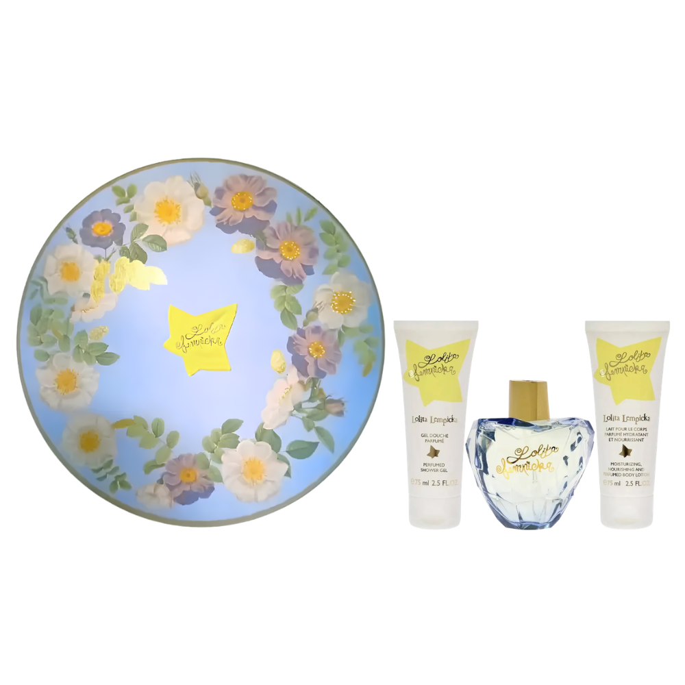 SET LOLITA LEMPICKA FOR WOMEN EDP 100ML, BODY LOTION 75ML, SHOWER GEL 75ML (M)