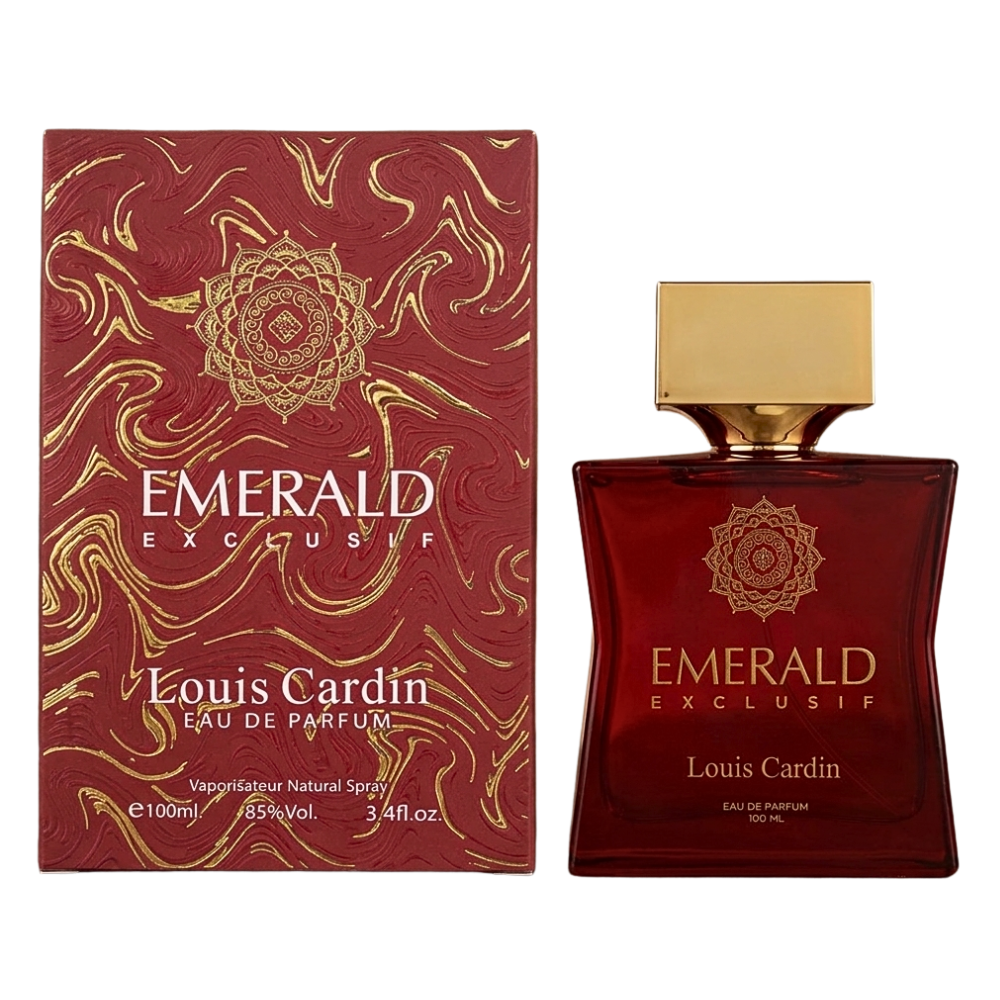 LOUIS CARDIN EMERALD EXCLUSIF RED EDP 100ML (U) (DUPE PACO RABANNE INVICTUS EDT)