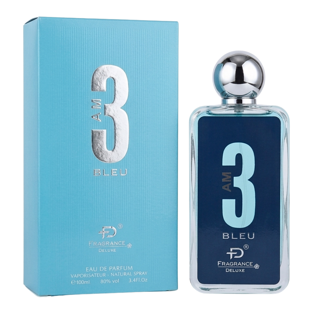 FRAGRANCE DELUXE 3AM BLEU EDP 100ML (H) (DUPE YVES SAINT LAURENT Y EDT)