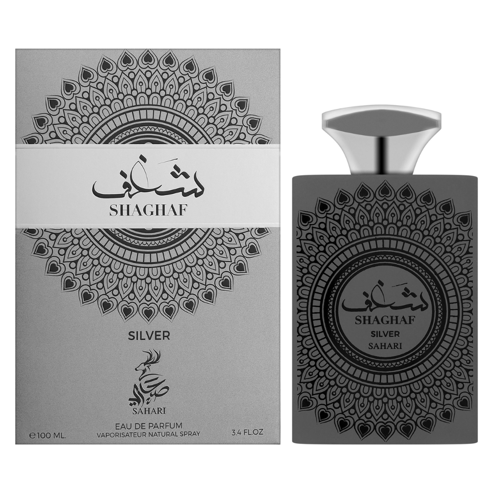SAHARI SHAGHAF SILVER EDP 100ML (H) (DUPE PACO RABANNE INVICTUS VICTORY EDP)