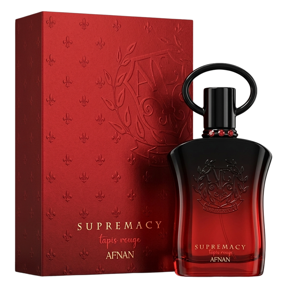 AFNAN SUPREMACY TAPIS ROUGE EXTRAIT EDP 90ML (M) (DUPE KAYALI FRAGRANCES EDEN JUICY APPLE 01 EDP)