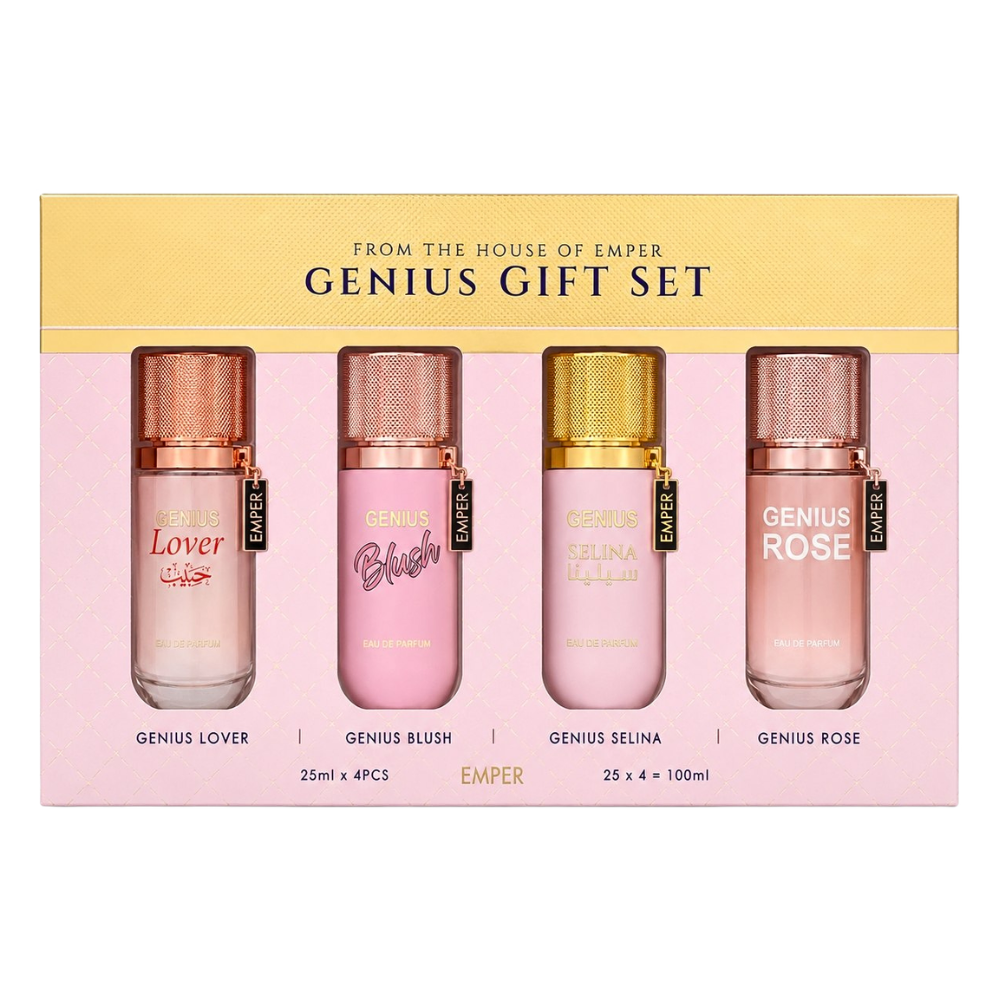 SET EMPER GENIUS GIFT SET EDP 25MLX4 (M)