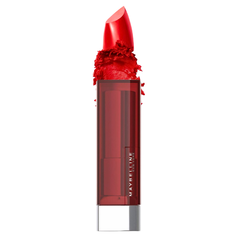 LIPSTICK CREMOSO CON PIGMENTOS DE ALTO IMPACTO TONO UNIVERSAL 895 ON FIRE RED MAYBELLINE 4.2G