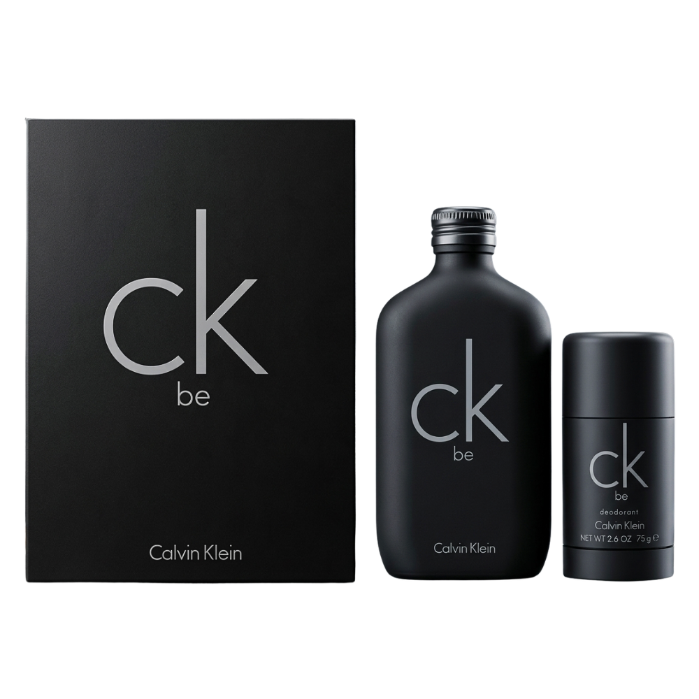 SET CALVIN KLEIN CK BE EDT 200ML, DESODORANTE 75ML (H)