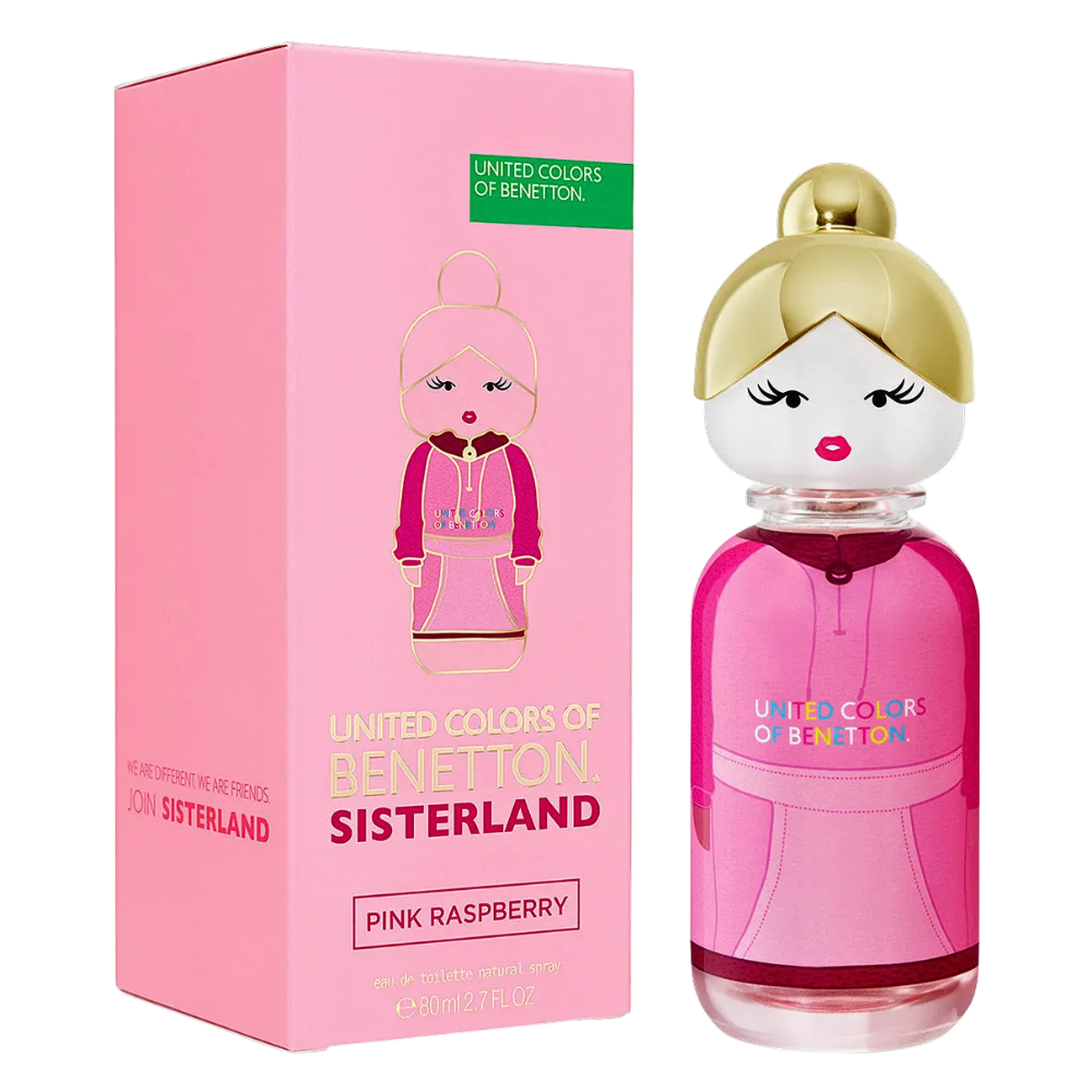 UNITED COLORS OF BENETTON SISTERLAND PINK RASPBERRY EDT 80ML (M)