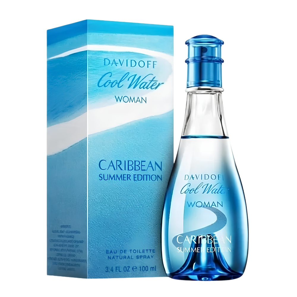 DAVIDOFF COOL WATER WOMAN CARIBBEAN SUMMER EDITION EDT 100ML (M)