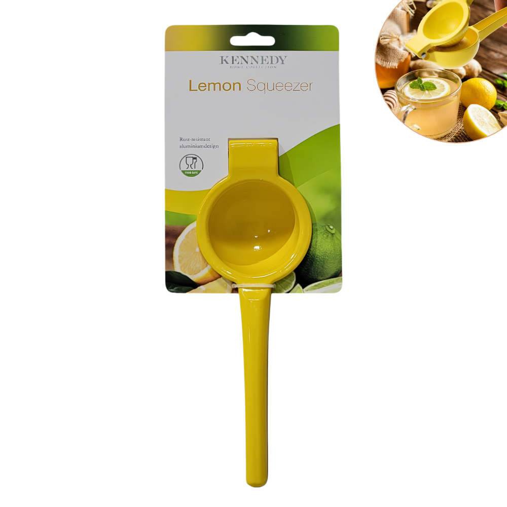 EXPRIMIDOR MANUAL DE LIMONES Y CITRICOS DE ALUMINIO RESISTENTE AL OXIDO KENNEDY HOME COLLECTIONS