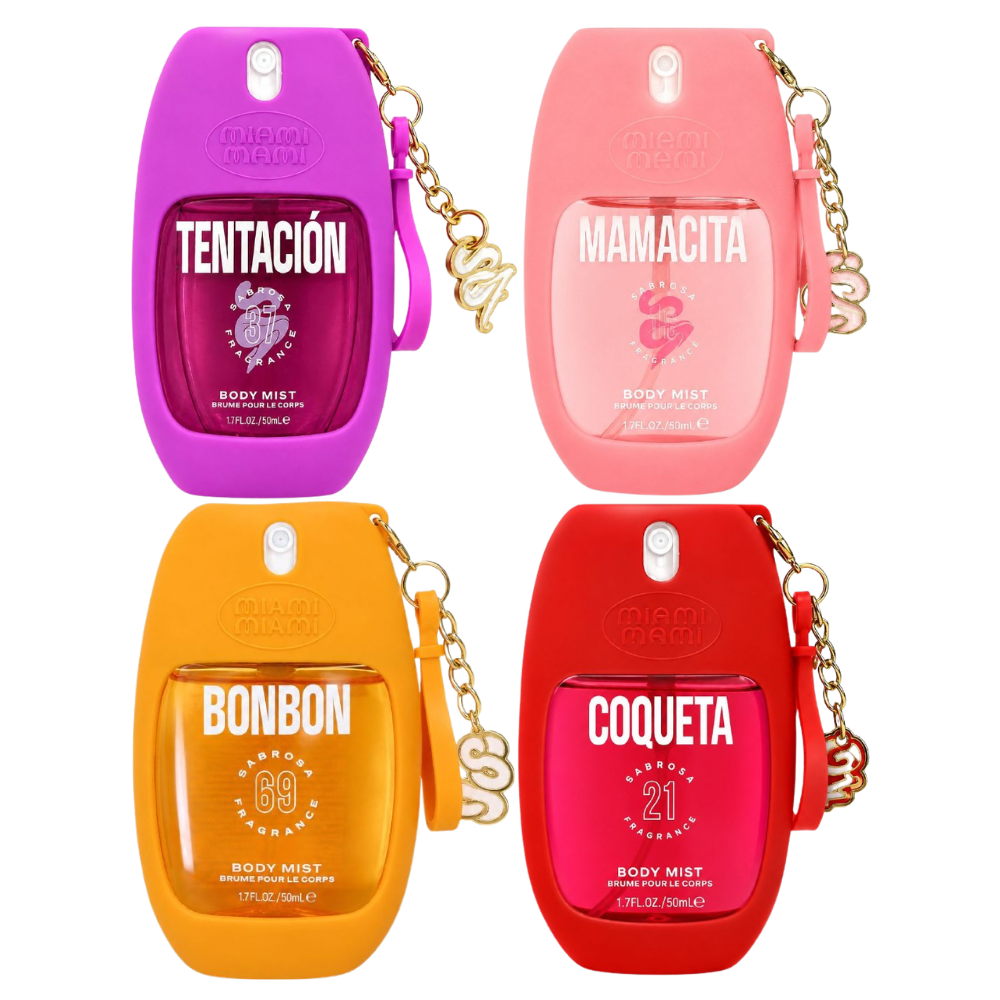 BODY MIST CORPORAL REFRESCANTE PERFUMADA DE VIAJE MIAMI MAMI 50ML