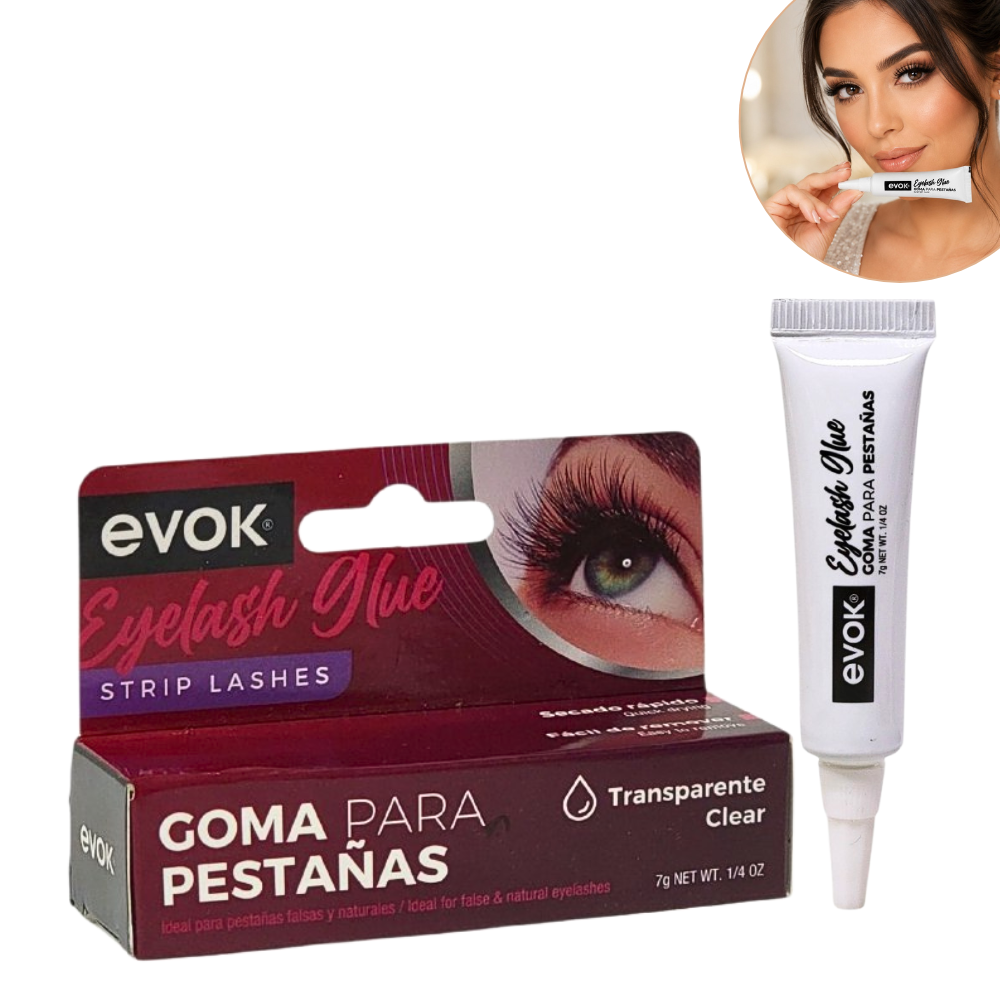 PEGAMENTO PARA PESTAÑAS POSTIZAS DE SECADO RAPIDO EVOK 7G