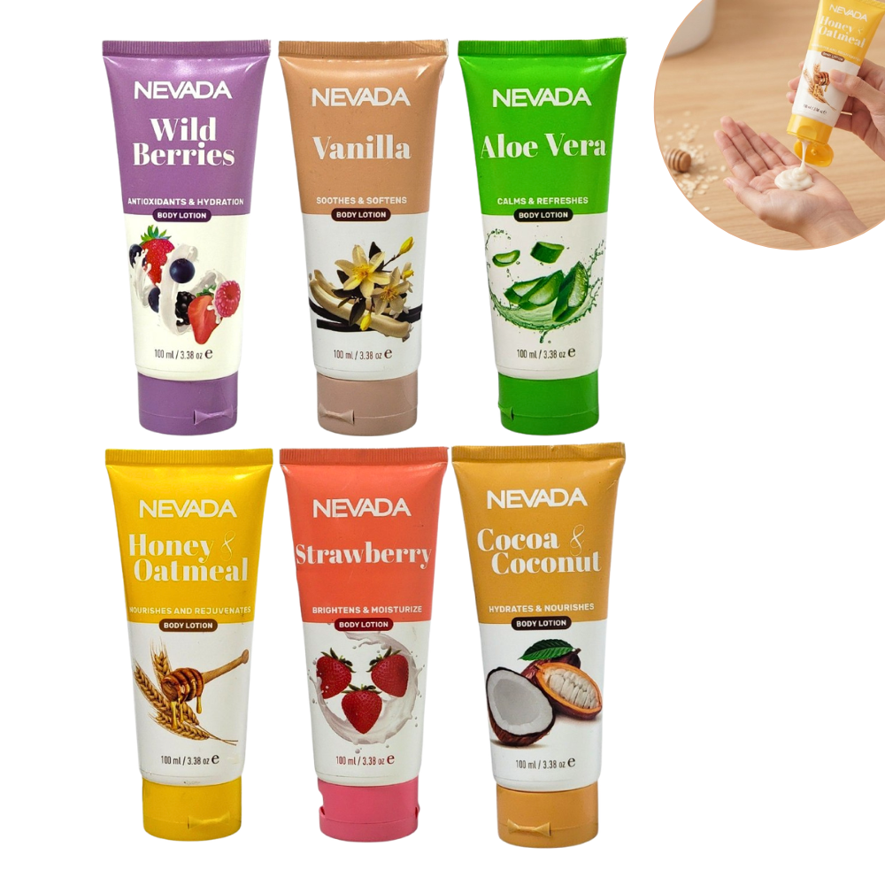 CREMA CORPORAL NUTRITIVA, CALMANTE Y HUMECTANTE NEVADA 100ML