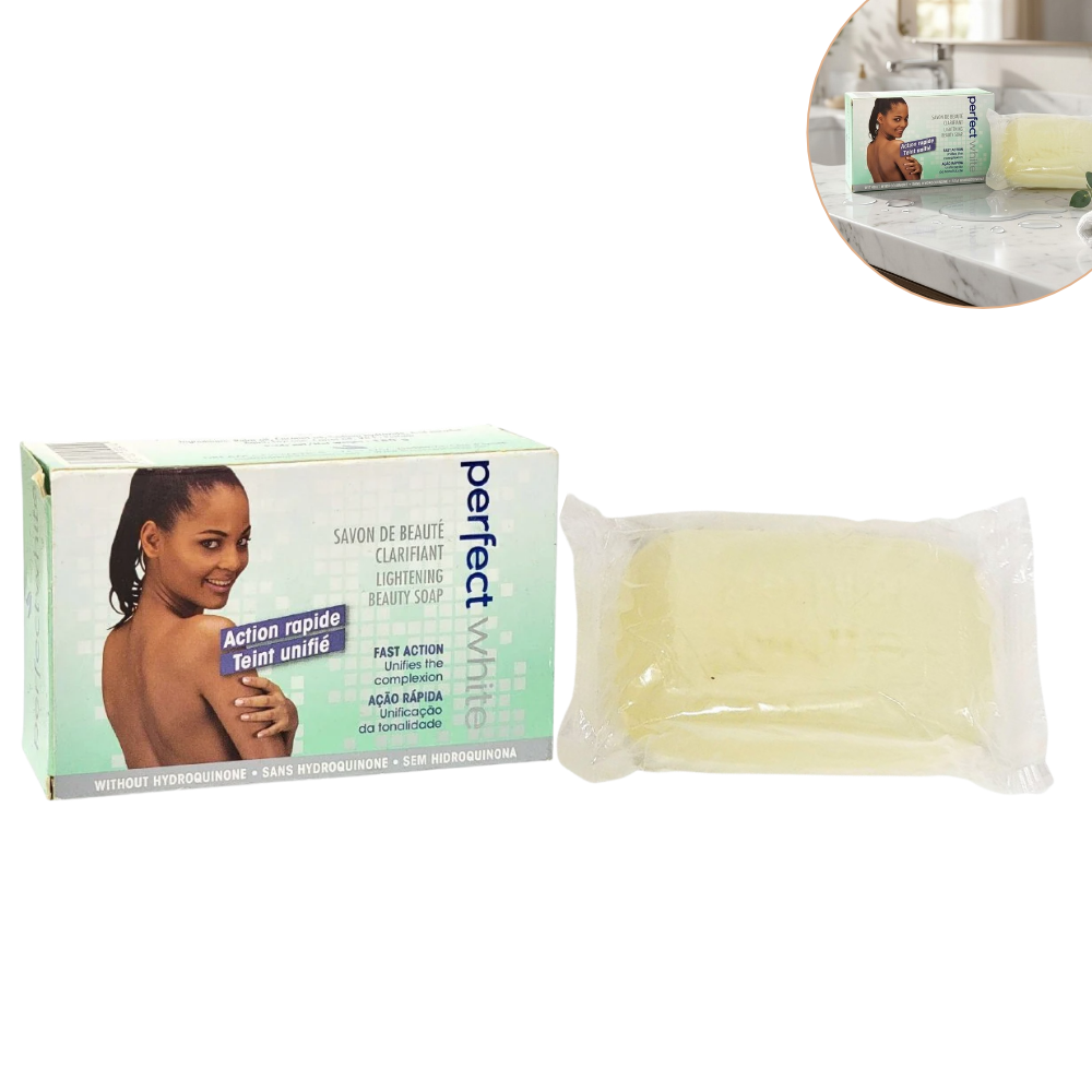 JABON CORPORAL EN BARRA BLANQUEADOR E HIDRATANTE PERFECTWHITE 180G