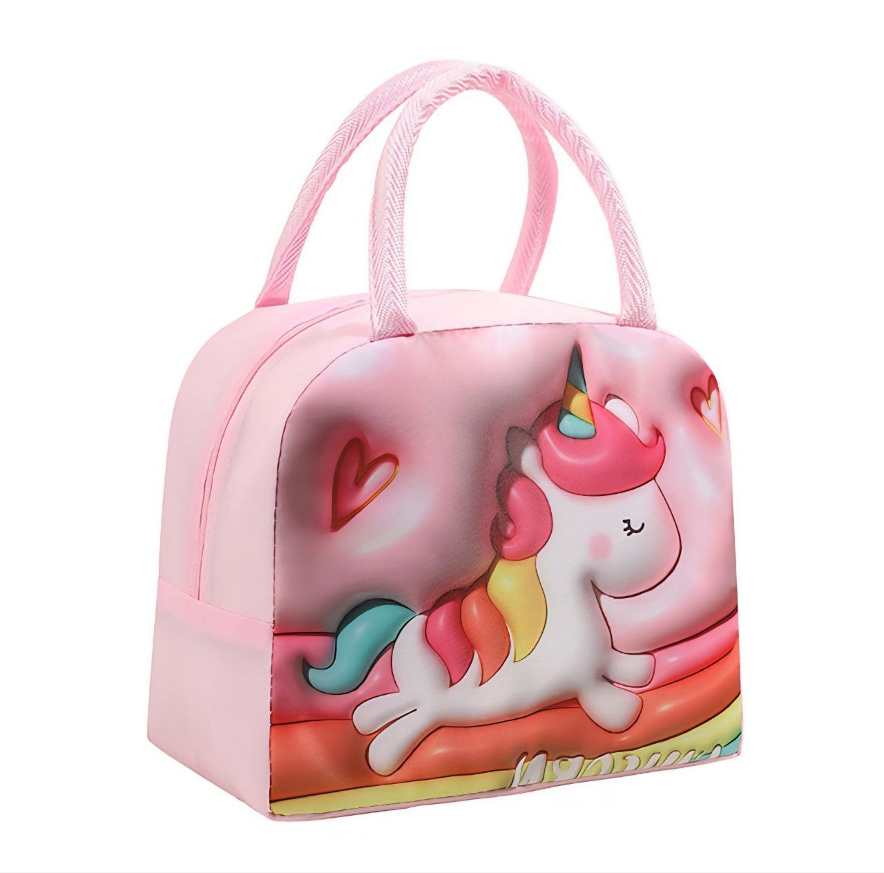 LONCHERA TERMICA INFANTIL CON DISEÑOS DE ANIMALES 22X19CM