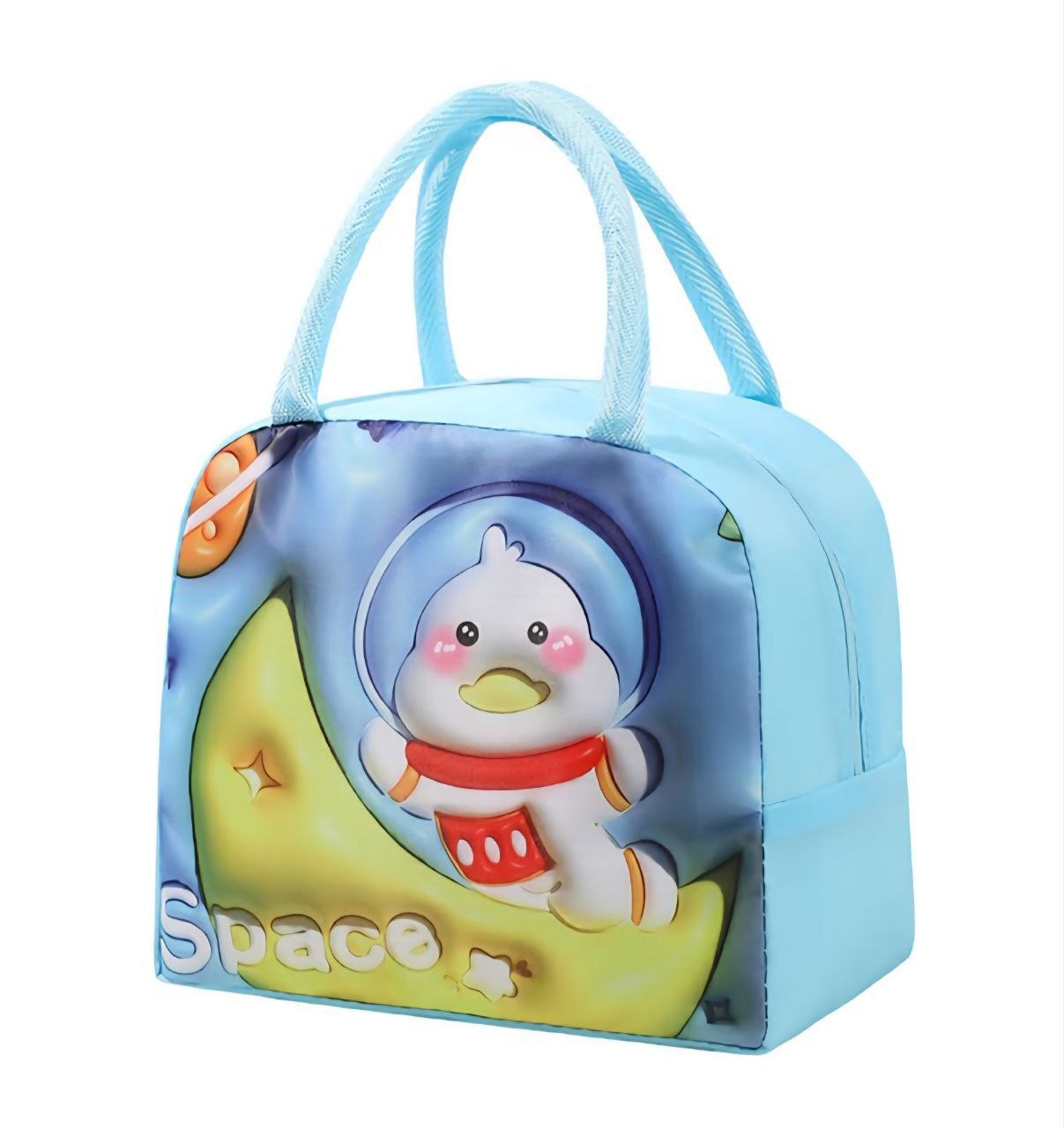 LONCHERA TERMICA INFANTIL CON DISEÑOS DE ANIMALES 22X19CM