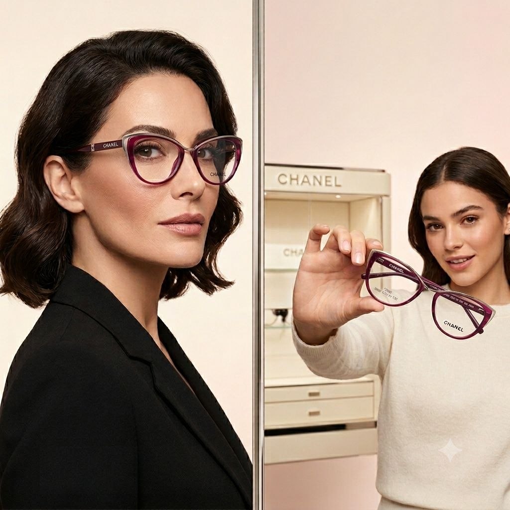 LENTES ORIGINALES PARA GRADUAR PARA DAMA CHANEL