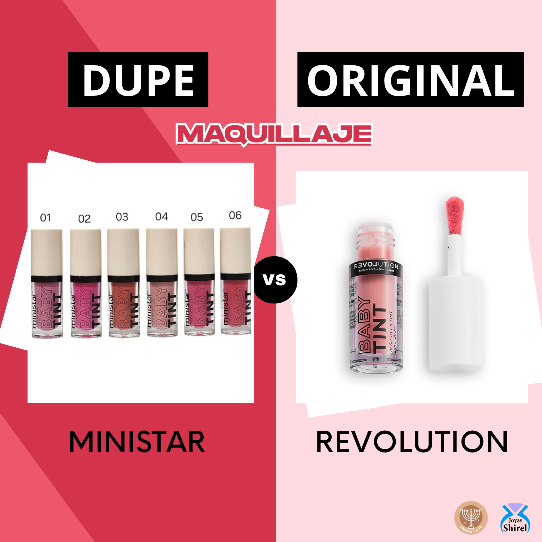 TINTA DE LABIOS Y MEJILLAS PIGMENTADA LIQUIDA RADIANTE  7MMINISTARL (DUPE DE REVOLUTION BEAUTY)