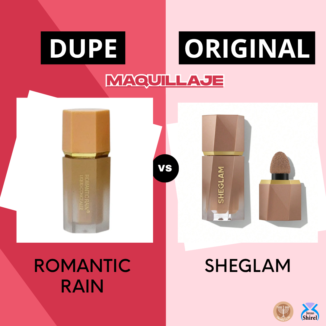 CORRECTOR LIQUIDO ACABADO CONSTRUIBLE NO PEGAJOSO 6 TONOS ROMANTIC RAIN( DUPE DE SHEGLAM)