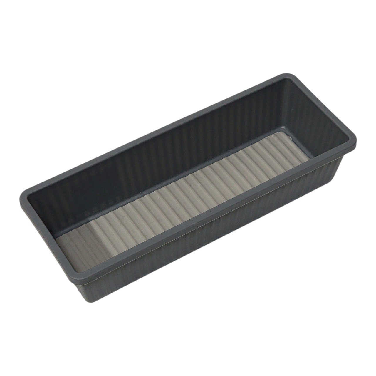 ORGANIZADOR RECIPIENTE DE ALMACENAMIENTO MULTIUSO CON BASE ANTIDESLIZANTE 5X9.5X25CM