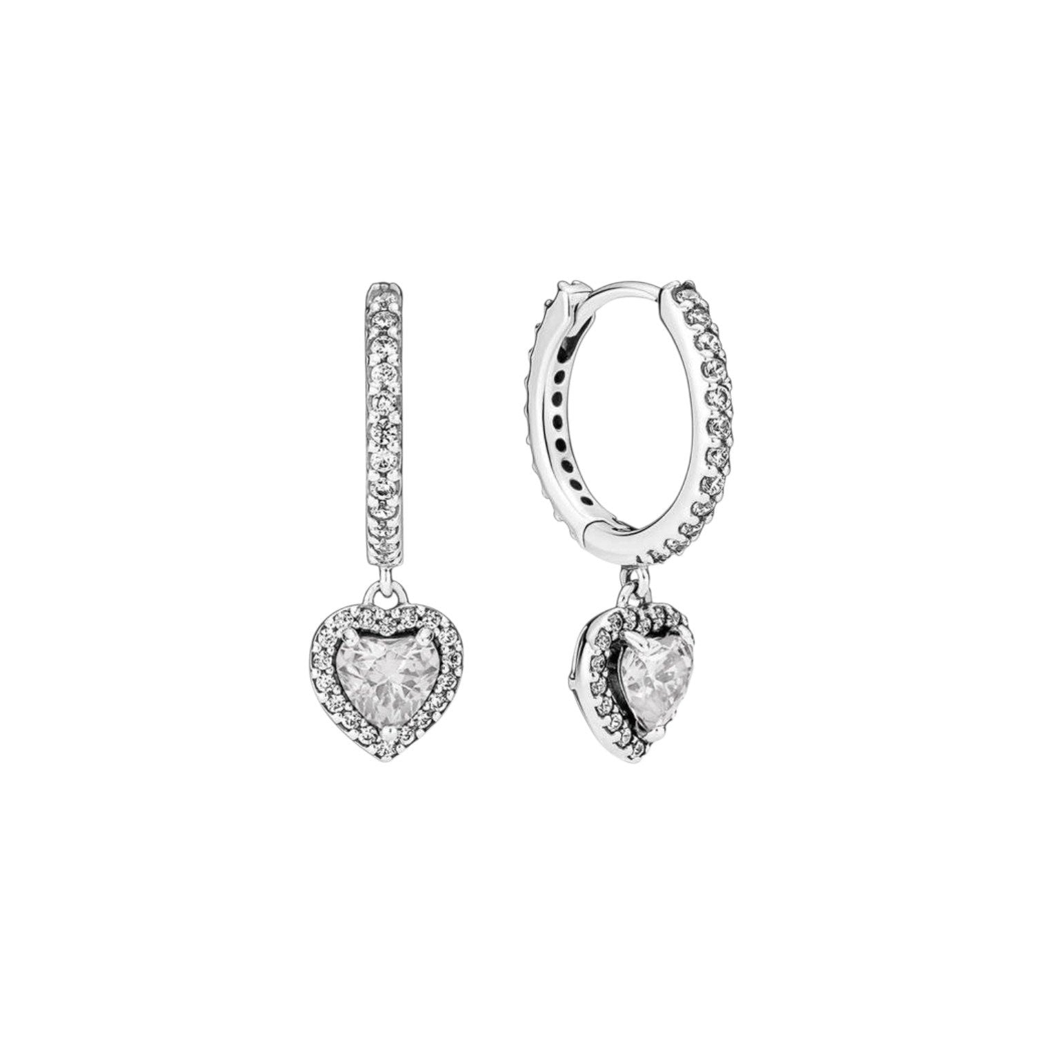 ARGOLLA PANDORA DE PLATA 9.25 DE CORAZON PESO 4.3G