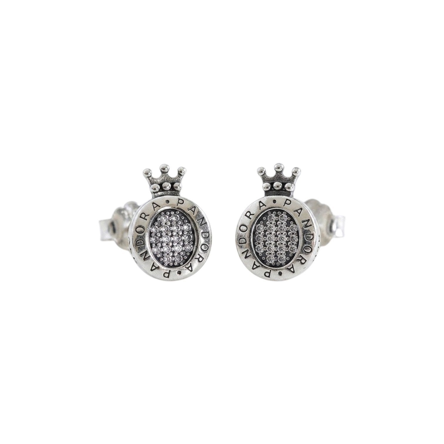 ARITO PANDORA DE PLATA 9.25 DE FORMA CIRCULAR CON CORONA PESO: 2.7G