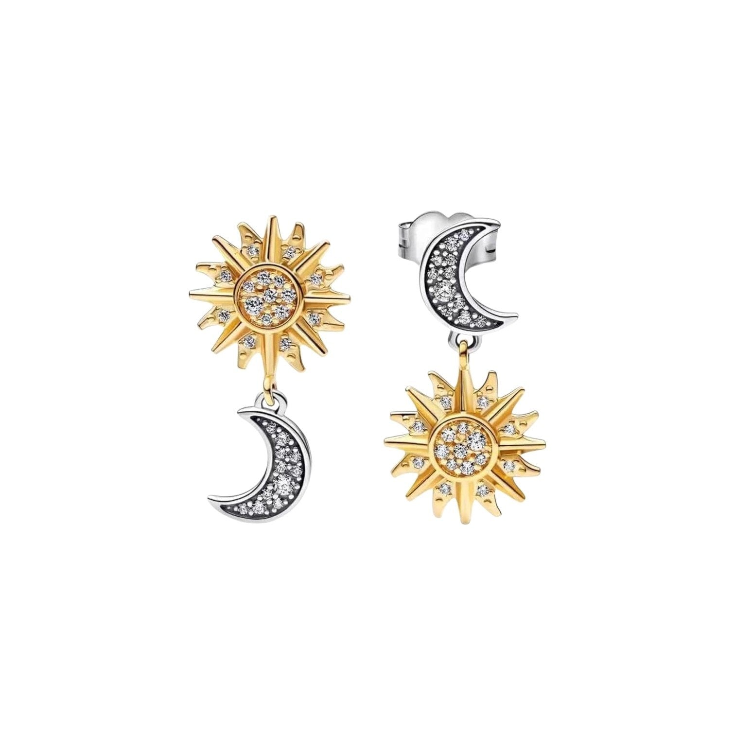 ARITO PANDORA DE PLATA 9.25 DE SOL Y LUNA PESO 2.4G