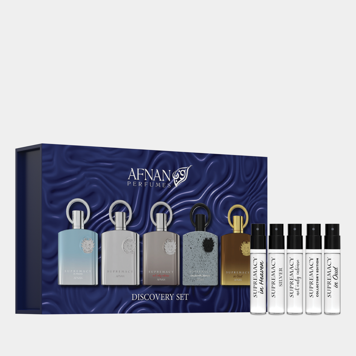 SET MINI AFNAN SUPREMACY HOMME SERIES DISCOVERY EDP  2ML X 5 (H)