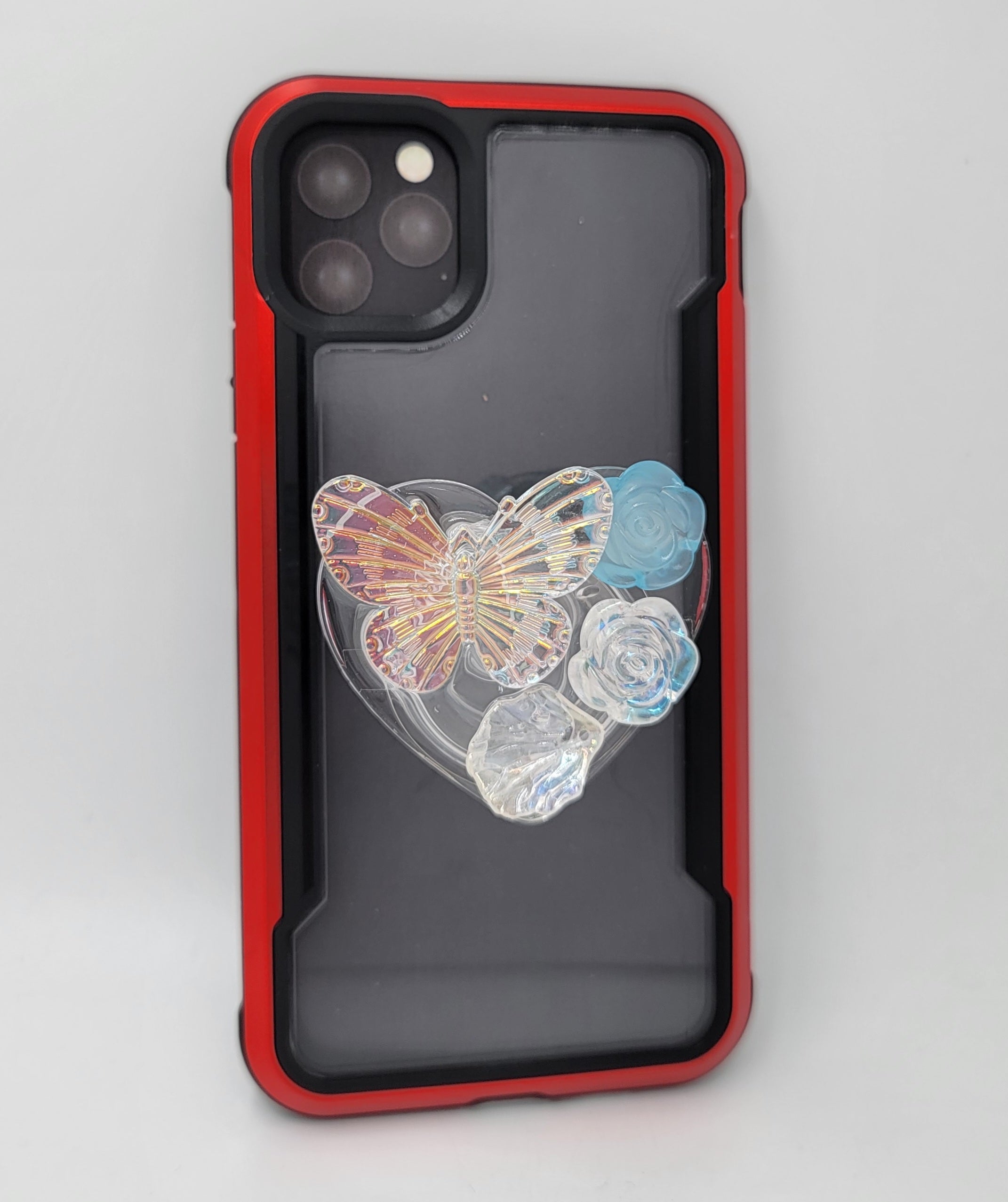 SOPORTE PARA CELULAR EN FORMA DE CORAZON