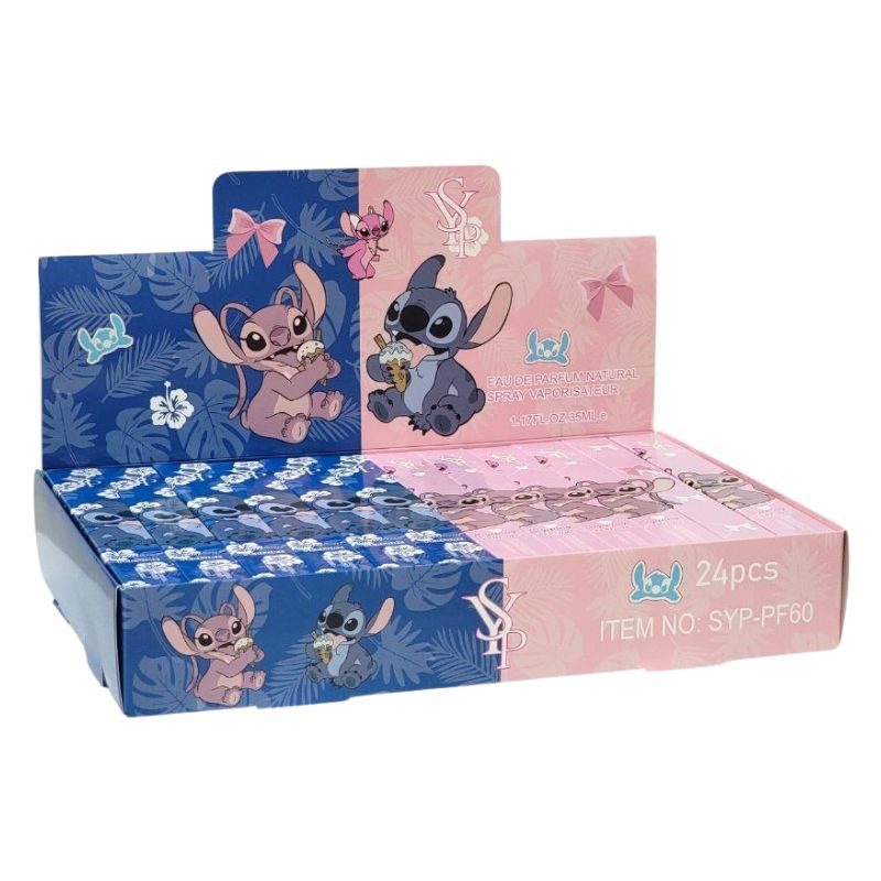 PERFUME EN TUBO PARA NIÑA DE STITCH SIYIPING EDP 35ML