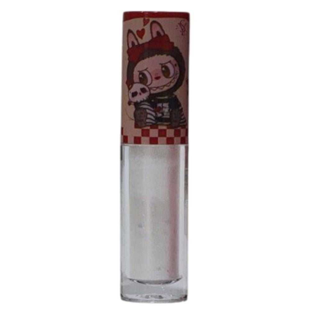 BRILLO LABIAL CON DISEÑO DE LABUBU
