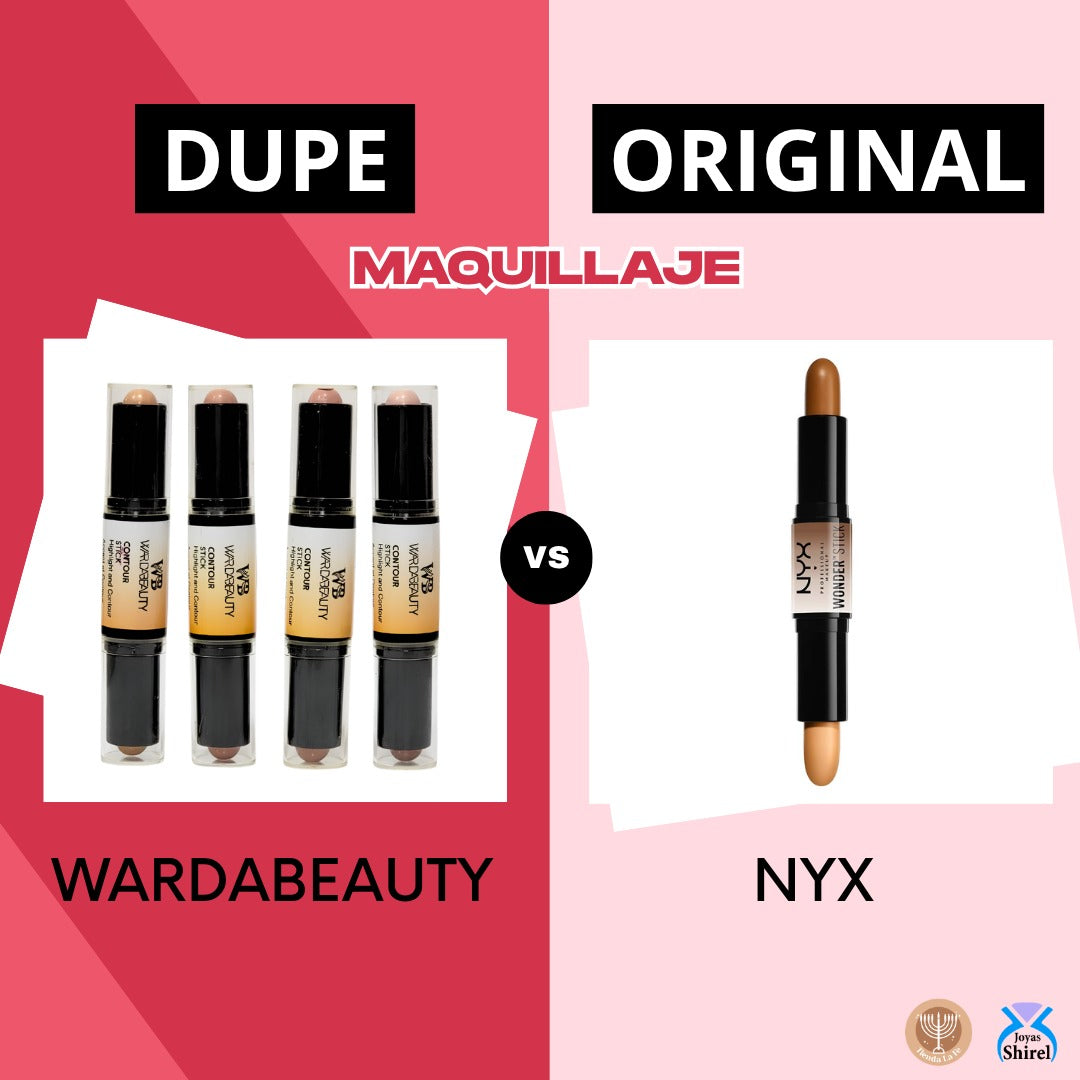 CONTORNO EN BARRA RESALTA Y CONTORNEA WARDABEAUTY 8G (DUPE DE NYX)