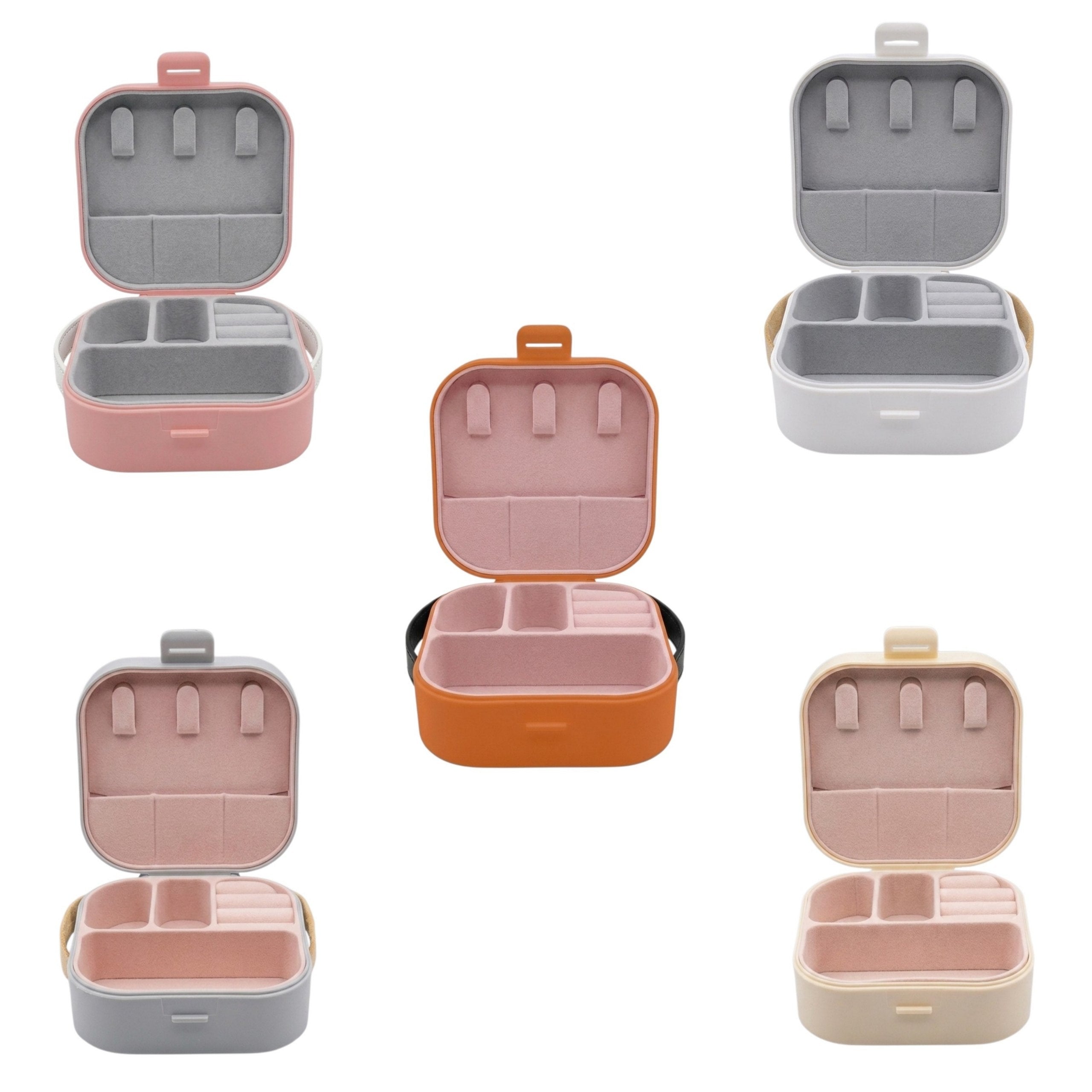 JOYERO MINI PORTATIL COMPACTO Y ELEGANTE