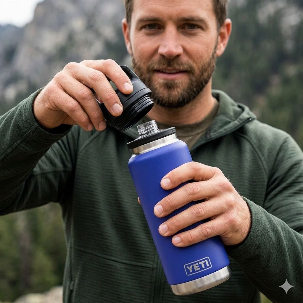 BOTE TERMICO DE VIAJE DE ALTA RESISTENCIA YETI 36 ONZAS PRECIO POR MAYOR ES POR CAJA