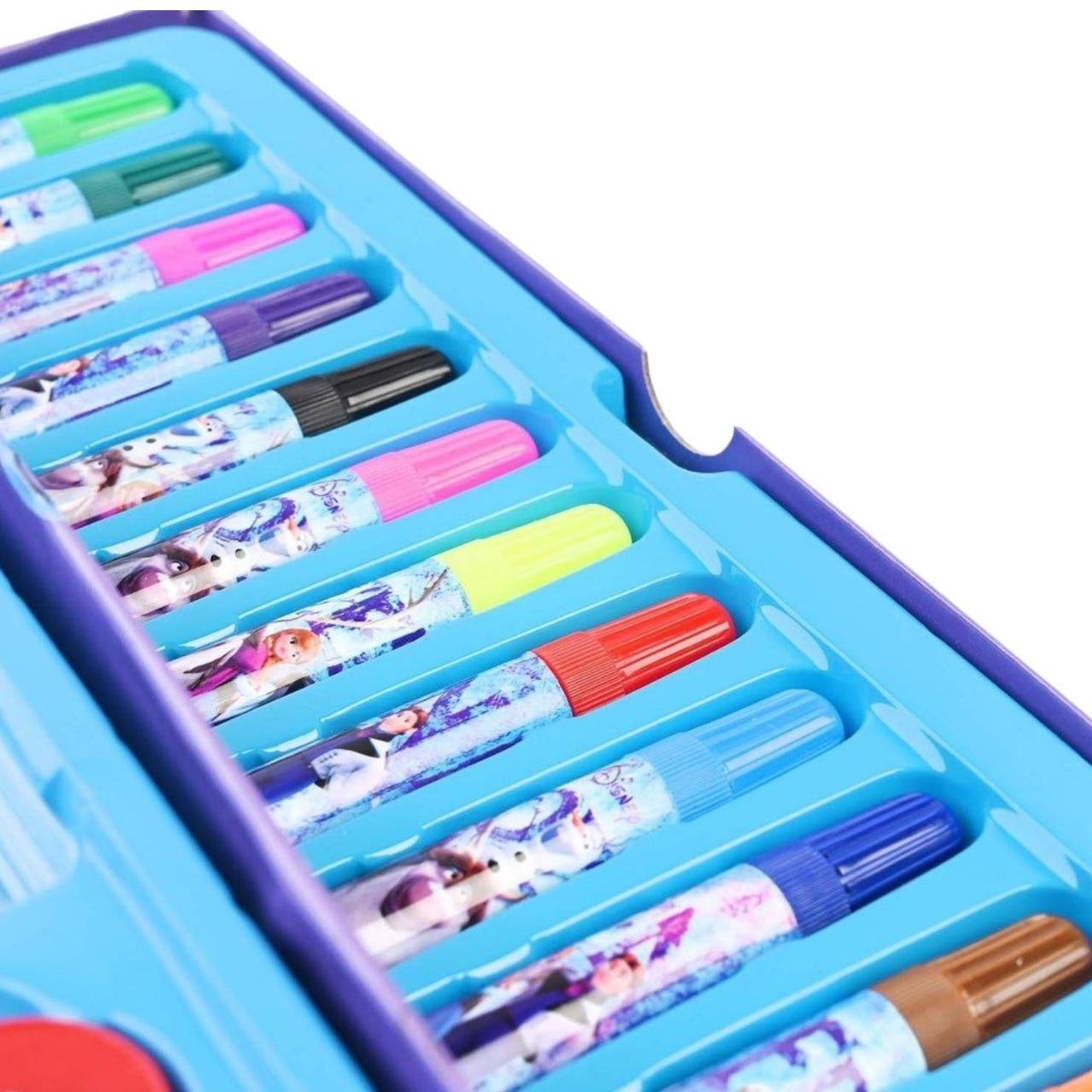 ESTUCHE DE ARTE INFANTIL CON DISEÑO DE FROZEN 54PCS