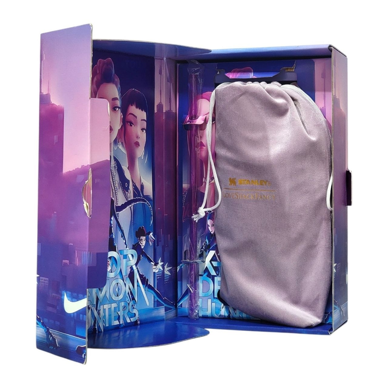 TERMO COLECCIONABLE DE K-POP DEMON HUNTERS X FORTNITE STANLEY 40OZ