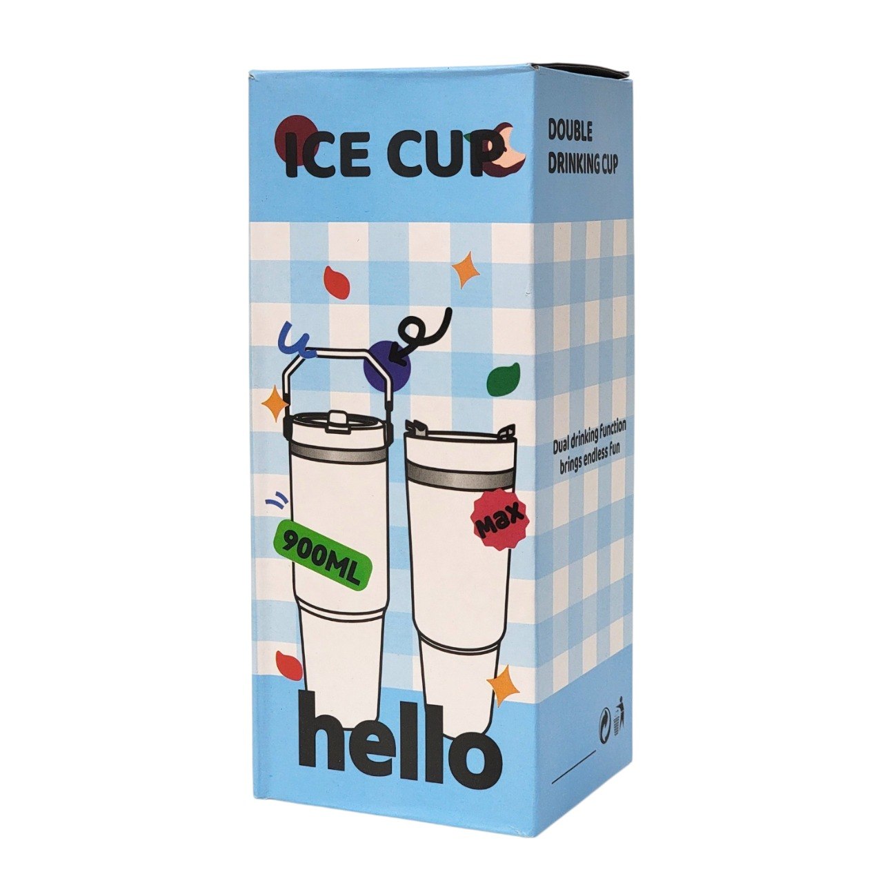 TERMO DE ACERO INOXIDABLE DE LAS GUERRERAS K-POP ICE CUP 900ML