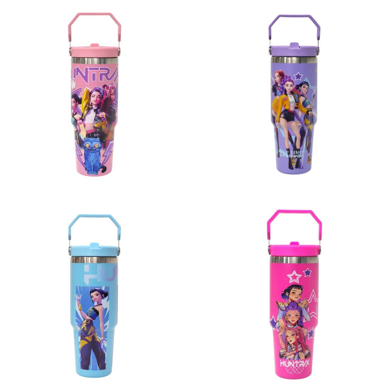 TERMO DE ACERO INOXIDABLE DE LAS GUERRERAS K-POP ICE CUP 900ML