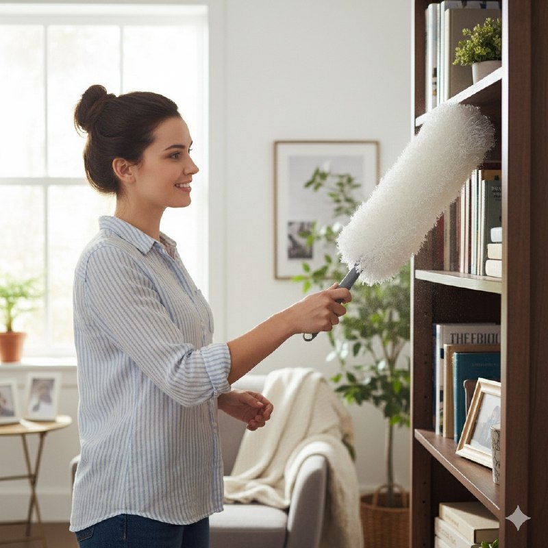 PLUMERO LIMPIADOR DE MICROFIBRA PARA LIMPIEZA, ELIMINA EL POLVO DEL HOGAR, OFICINA STANDARD ESSENTIAL