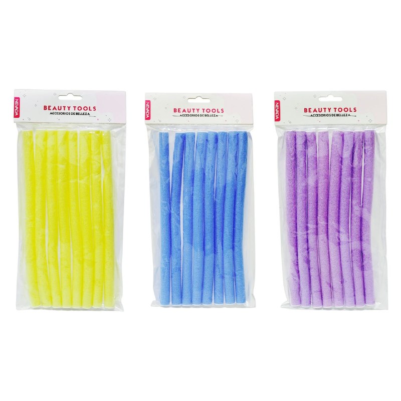 ROLLO PARA EL CABELLO TUBOS FLEXIBLES DE ESPUMA NEVADA