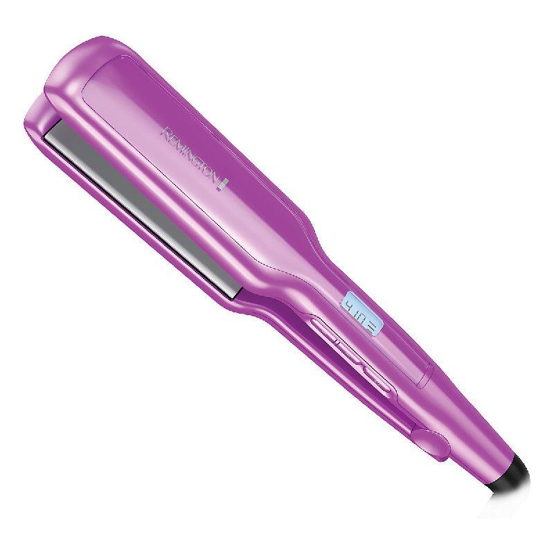 PLANCHA PARA EL CABELLO TURMALINA ANTIESTATICA DE MENOS FRIZZ Y MAS BRILLO REMINGTON