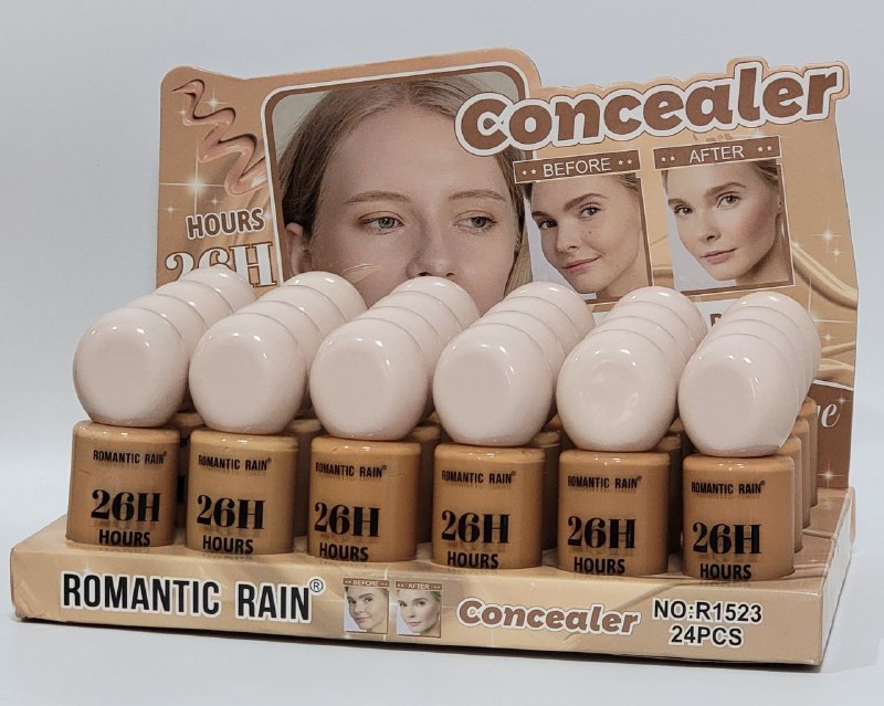 CORRECTOR LIQUIDO DE OJERAS DE ALTA COBERTURA Y DURACION RESISTENTE AL AGUA ROMANTIC RAIN (DUPE DE RARE BEAUTY)