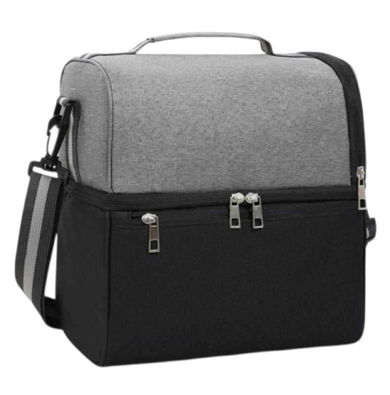 LONCHERA TERMICA DE GRAN CAPACIDAD IMPERMEABLE 25X26CM