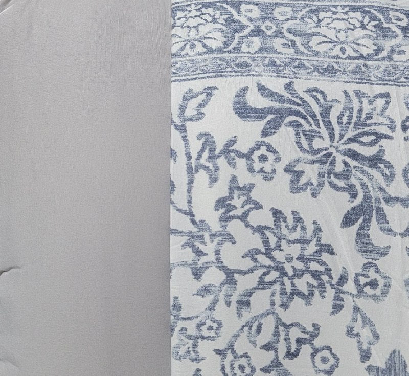 JUEGO DE EDREDON REVERSIBLE DE TAMAÑO QUEEN DE 3PCS BENELI HOME