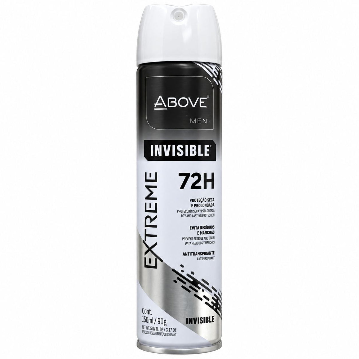 DESODORANTE ANTITRANSPIRANTE EN AEROSOL INVISIBLE EXTREME ABOVE MEN 150ML