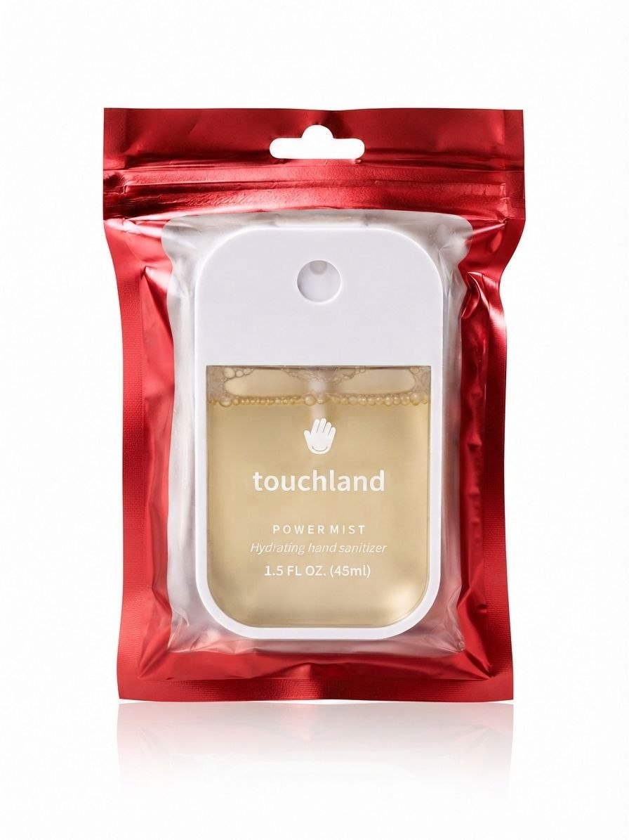 SPRAY DESINFECTANTE DE MANOS HIDRATANTE TOUCHLAND POWER 45ML