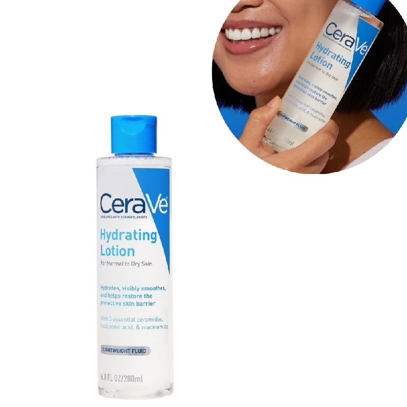 TONICO FACIAL HIDRATANTE DE ACIDO HIALURONICO HIDRATANTE SIN ACEITES CERAVE 200ML