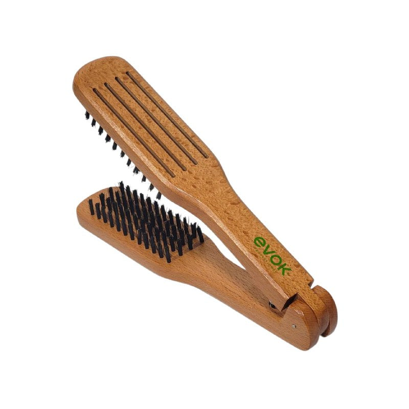 CEPILLO ALISADOR CON CERDAS DE CALIDAD SUPERIOR, LIVIANO Y RESISTENTE EVOK 23CM
